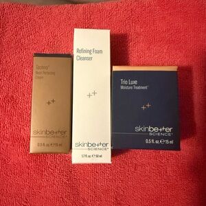 Skinbetter Science Refining Foam Cleanser, Techno Neck & Trio Luxe Travel Bundle